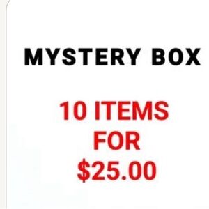 Mystery box 10 items for $25 could be anything